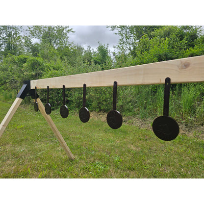 DA Targets Reactive Silhouette Target Cool Half Size