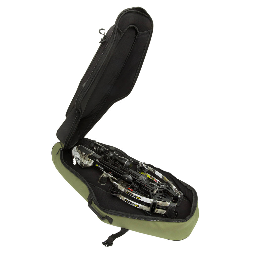 October Mountain The Narrows Crossbow Case Green/Black 37 in.