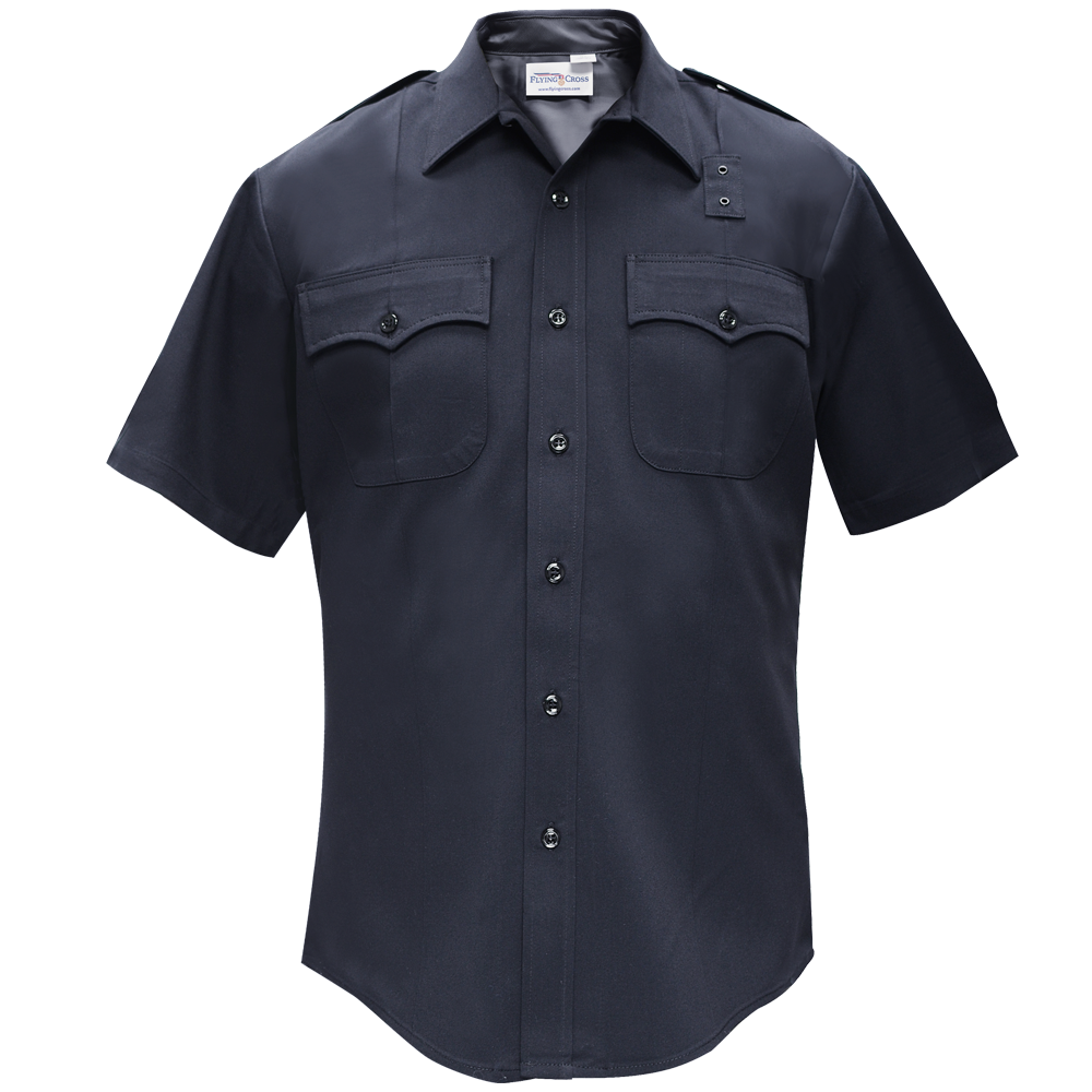 Deluxe Tactical Short Sleeve Shirt w/ Com Ports - LAPD Navy