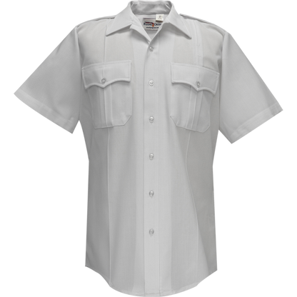 Deluxe Tropical Short Sleeve Shirt w/ Pleated Pockets