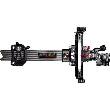Axcel Achieve XP Pro Carbon Bar Compound Sight - Black/Black 6 in. LH