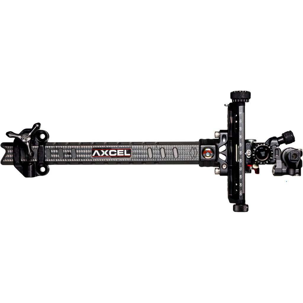 Axcel Achieve XP Pro Carbon Bar for Compound Bows - Black/Black 9 in. RH