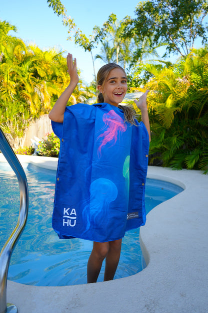 Pololia - Jelly Fish Towel Poncho (Mini)