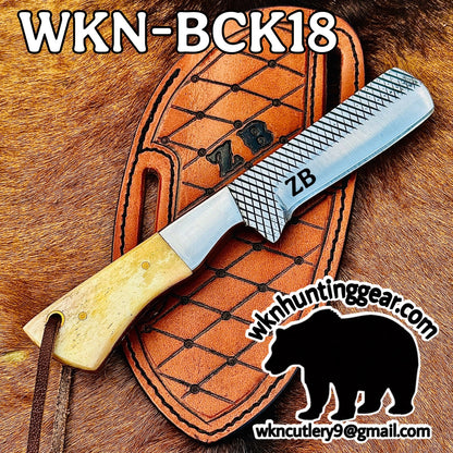 Pyramid File-Work Bull Cutter Knife for Working Cowboys and Collectors