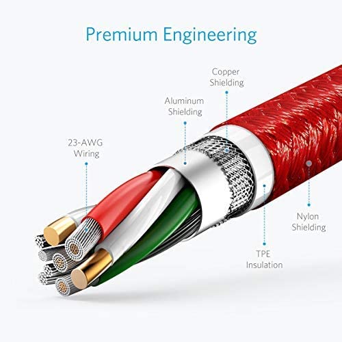 Anker <b>Powerline+</b> USB C to USB 3.0 Cable (3 ft, 6 ft)