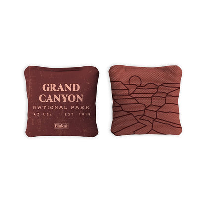 4-in Travel Dual-Sided Cornhole Bags | National Parks Collection