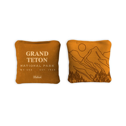4-in Travel Dual-Sided Cornhole Bags | National Parks Collection