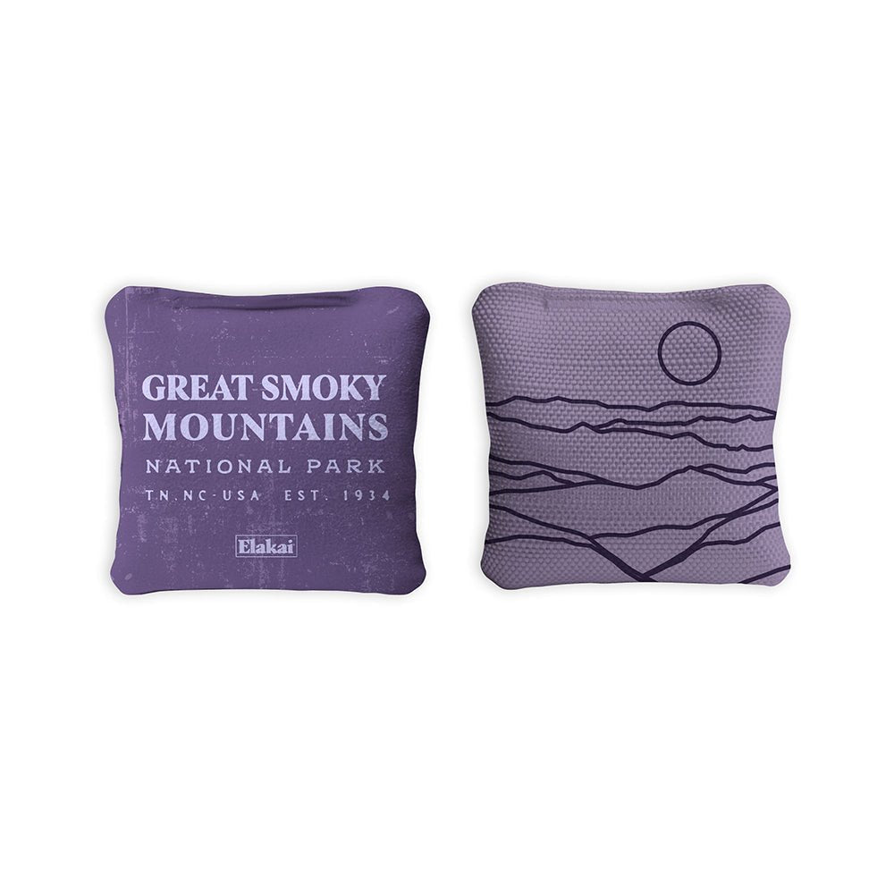 4-in Travel Dual-Sided Cornhole Bags | National Parks Collection