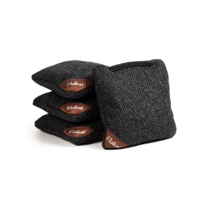 4-in Travel Herringbone Cornhole Bags | Premium All-Weather Collection
