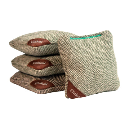 4-in Travel Herringbone Cornhole Bags | Premium All-Weather Collection
