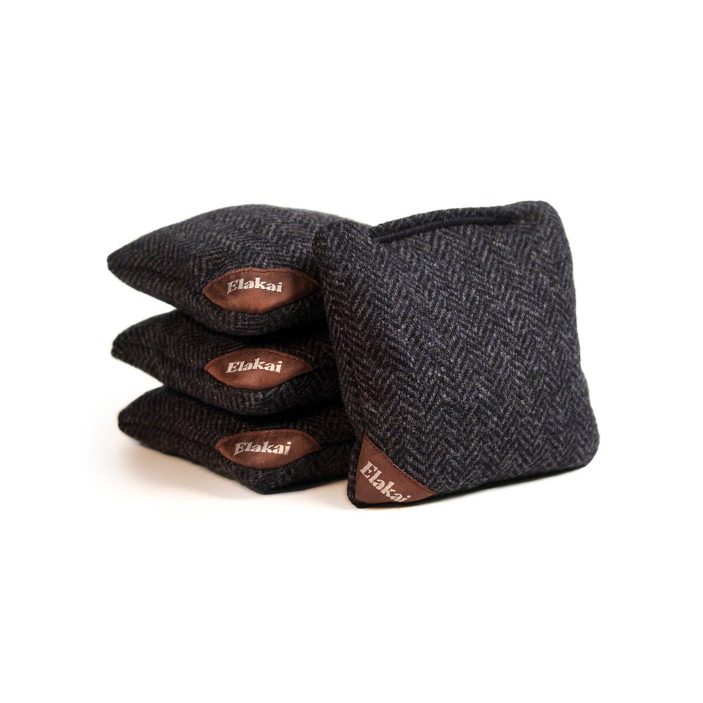 4-in Travel Herringbone Cornhole Bags | Premium All-Weather Collection