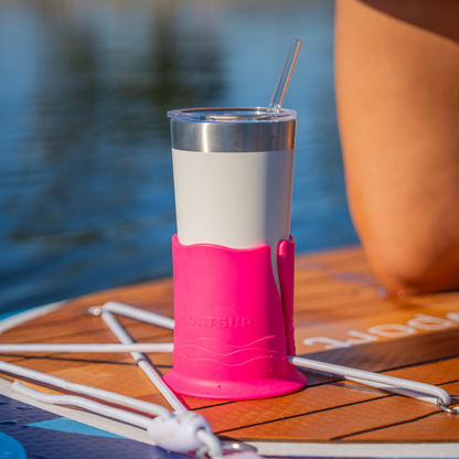 Floatsup® Cup Drink Holder, Blaze Orange (Open Box)