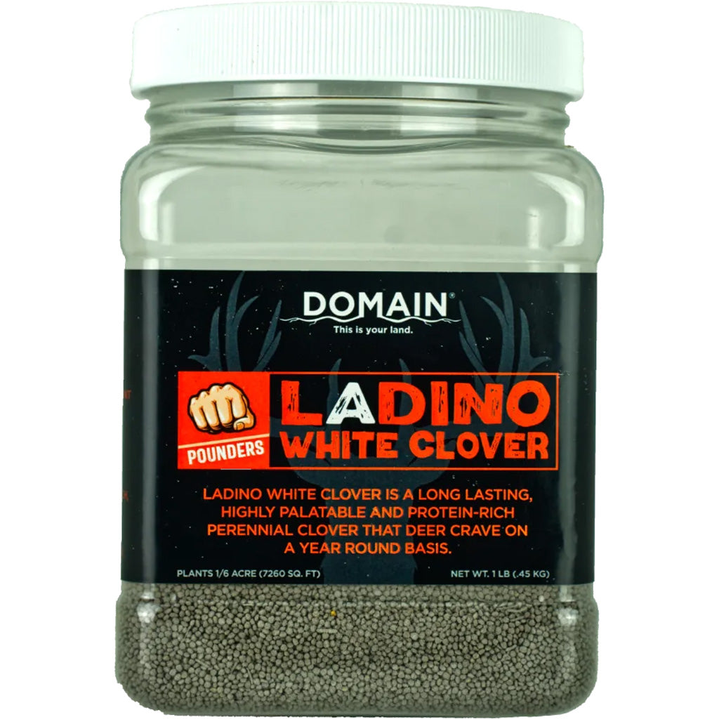 Domain White Clover Pounder Seed - 1/16 Acre