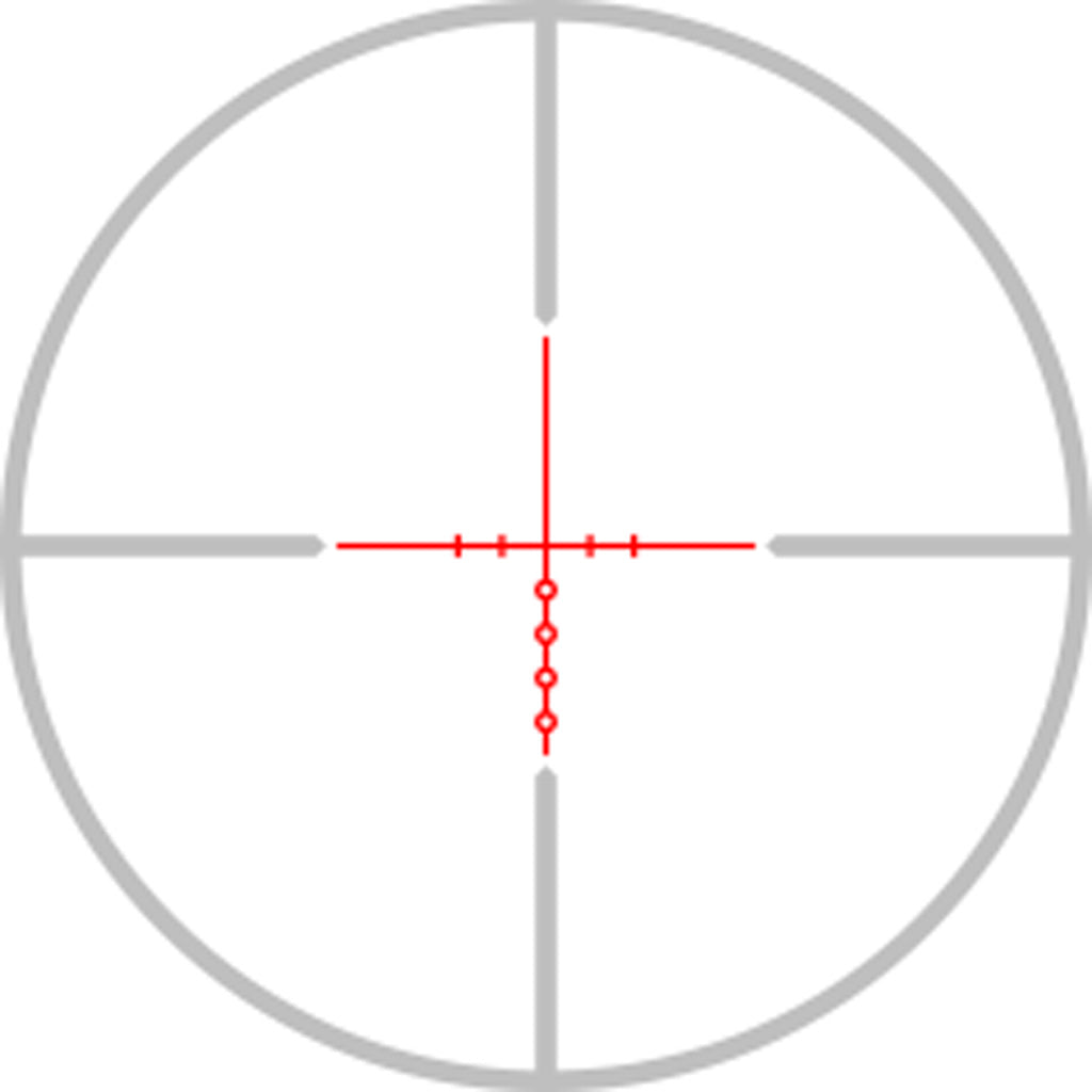 EoTech VuduX Rifle Scope 1-6x30mm SFP BD1 Black