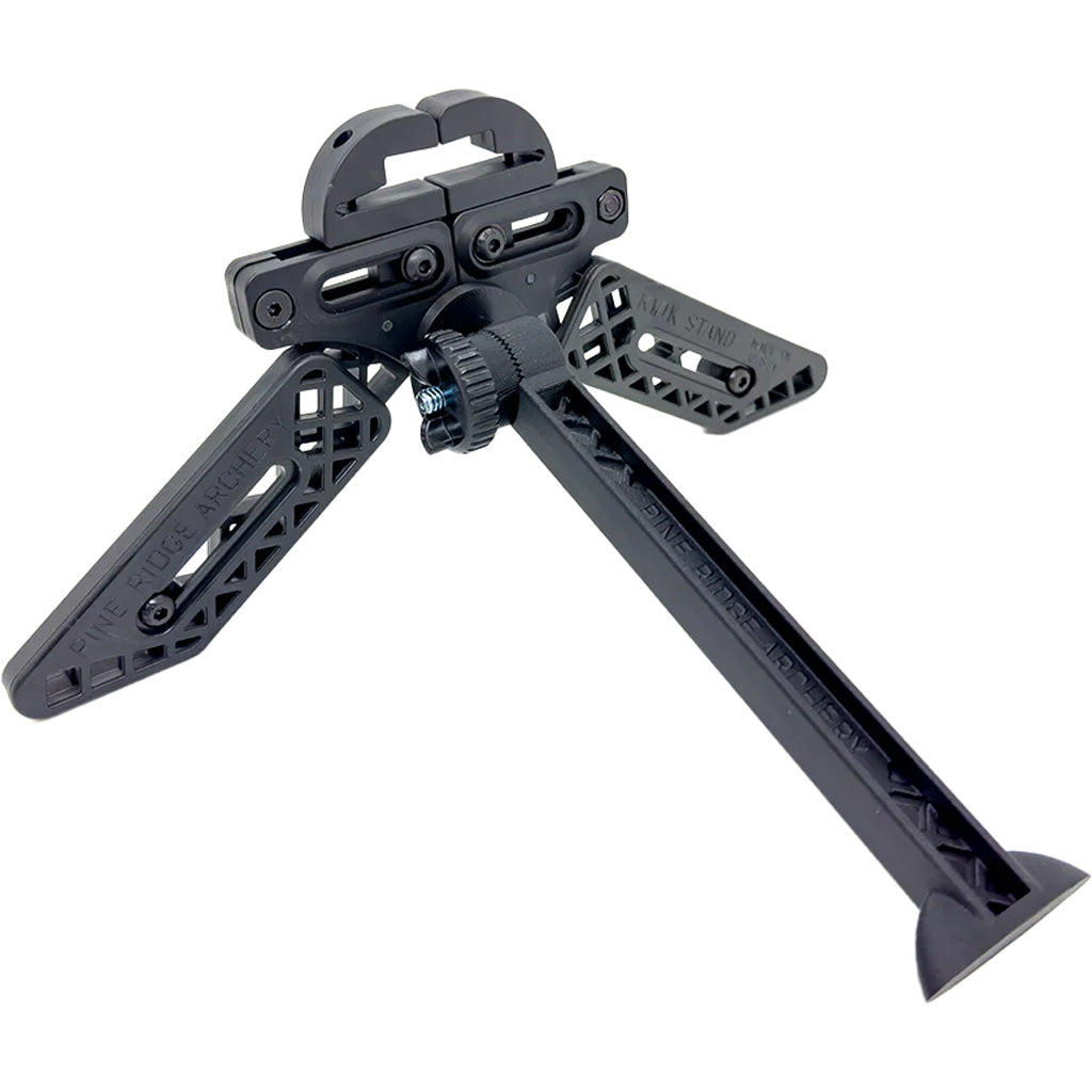 Pine Ridge Kwik Stand Tri-Pod Bow Support - Black