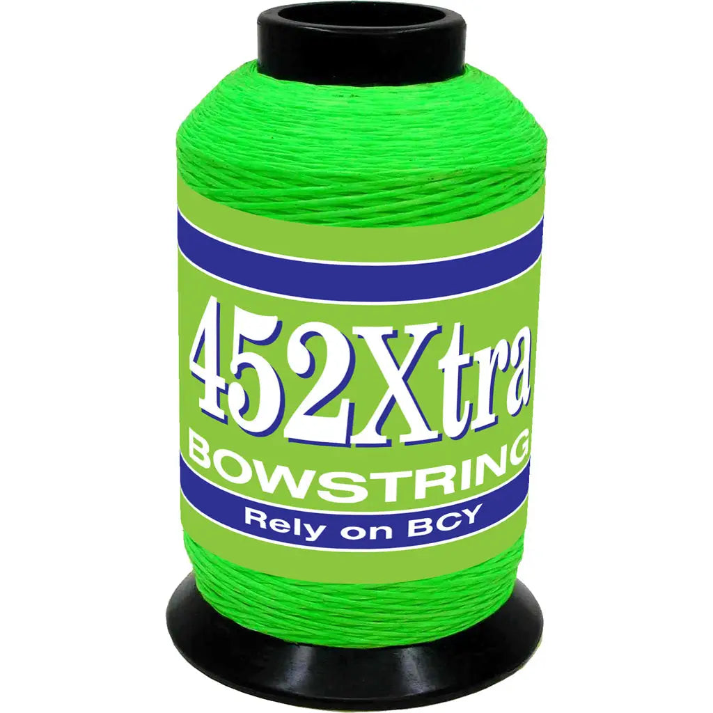 BCY 452Xtra Bowstring Material - Flo Green - 1/4 lb.