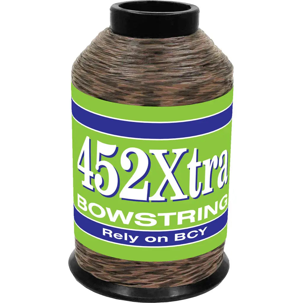 BCY 452Xtra Bowstring Material - Tan/Black - 1/4 lb.