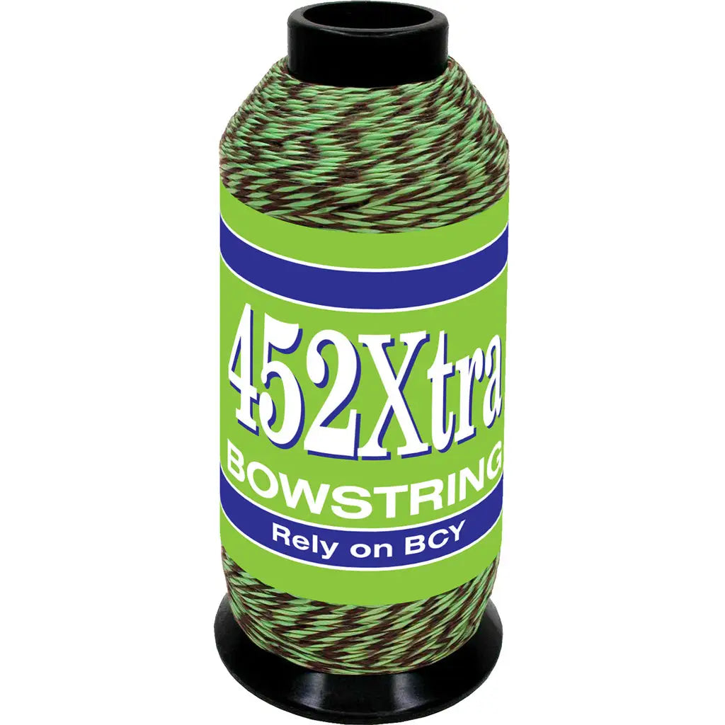 BCY 452Xtra Bowstring Material Green/Black - 1/8 lb.