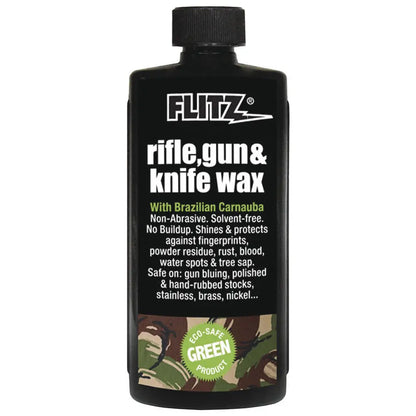 Flitz Rifle, Gun &amp; Knife Wax - 7.6 oz. Bottle [GW 02785]