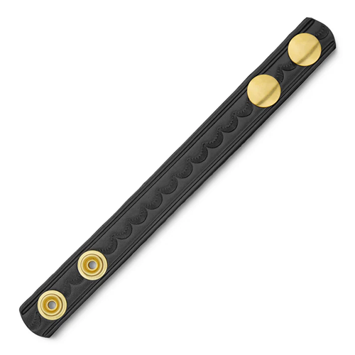 3/4 Basketweave Leather Belt Keeper