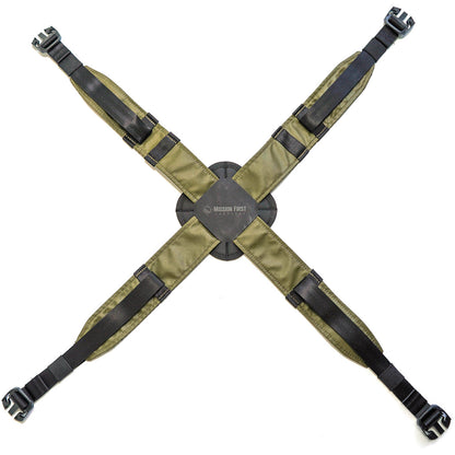 Mission First Tactical MFT Achro Chest Pack &amp; Harness - Small-Large Forest