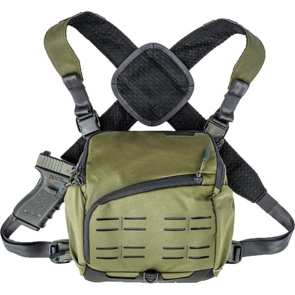 Mission First Tactical MFT Achro Chest Pack &amp; Harness XL-XXXL - Forest