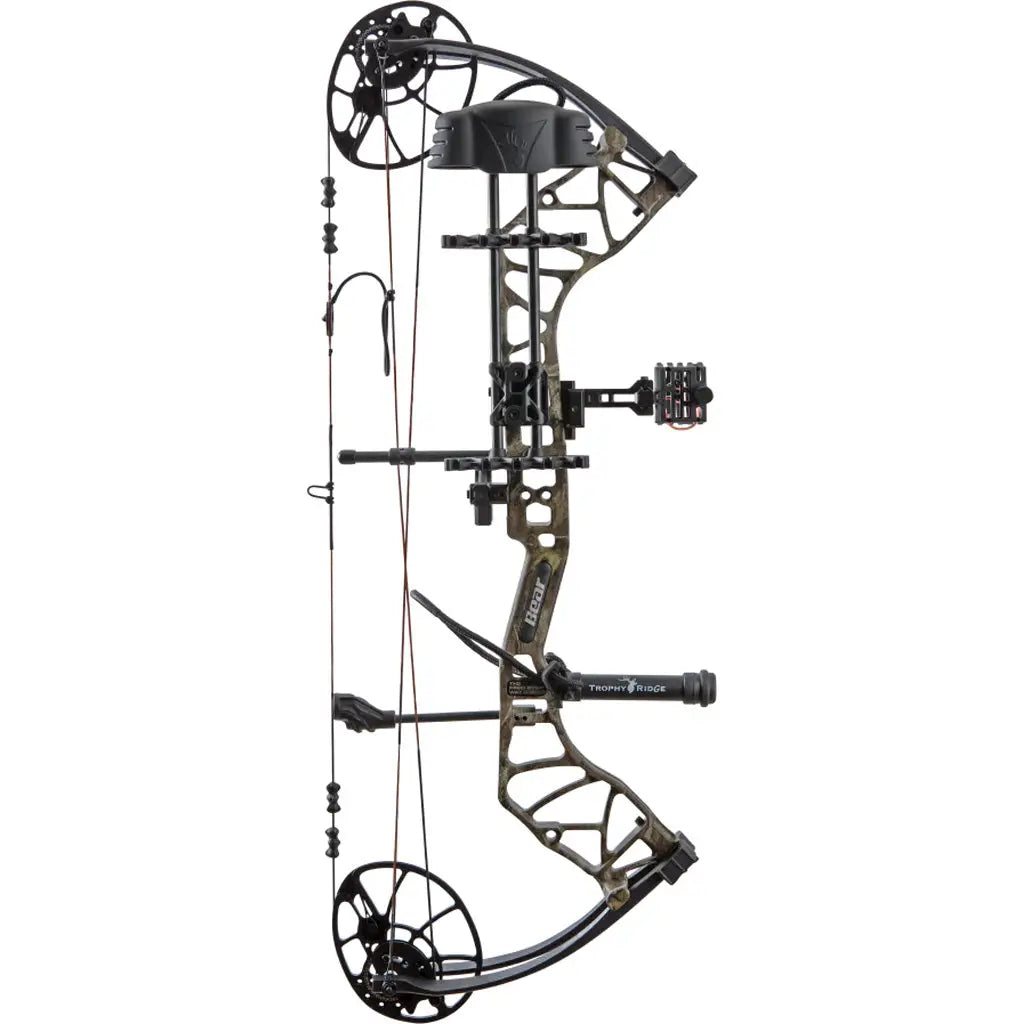 Bear Legit MAXX RTH Bow Package - Mossy Oak Roots/Black - LH - 10-70 lbs