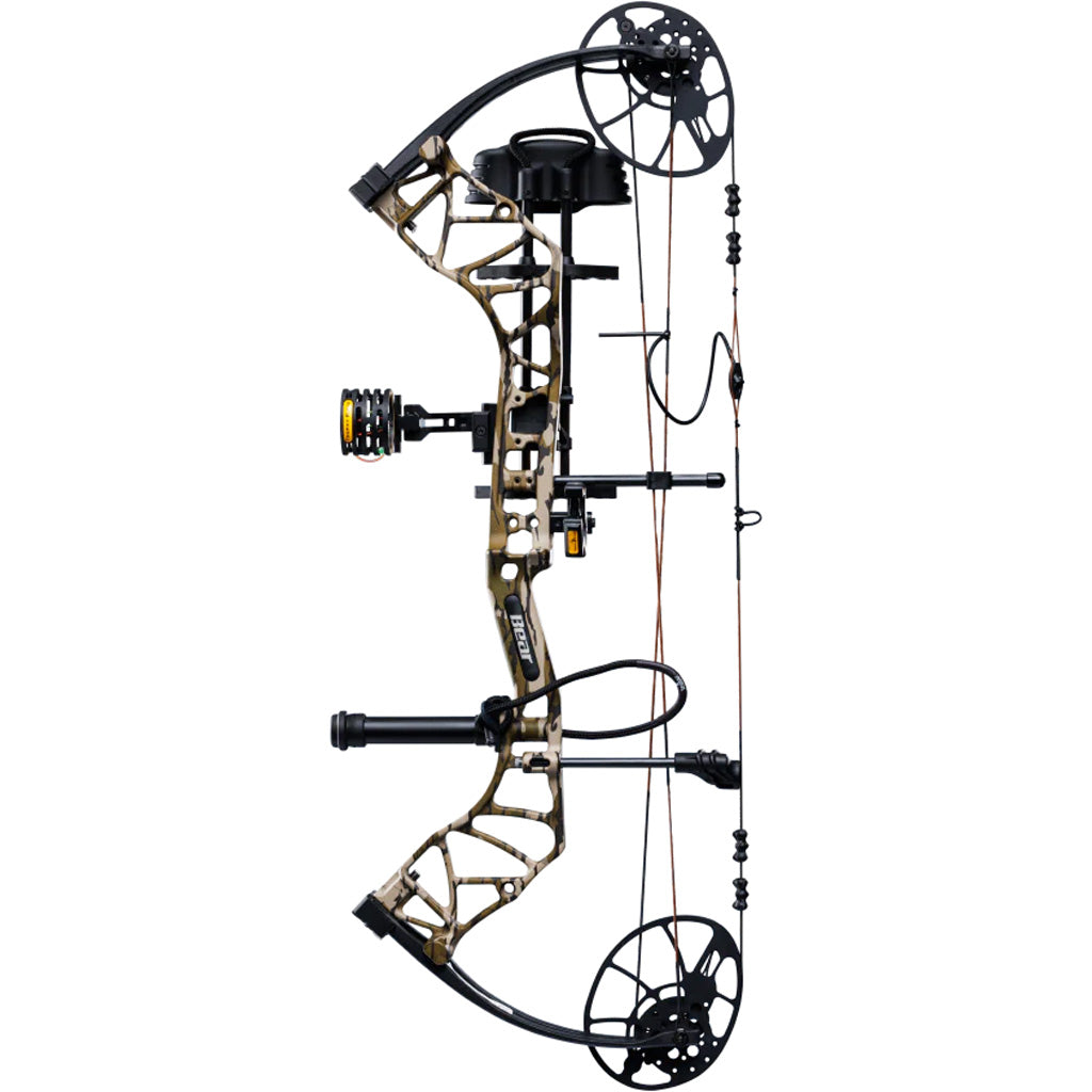 Bear Legit MAXX RTH Bow Package Mossy Oak Bottomland/Black 10-70 lbs. RH