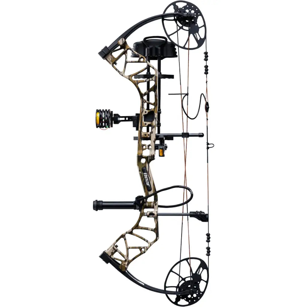 Bear Legit MAXX RTH Bow Package Mossy Oak Bottomland/Black - LH 10-70 lbs