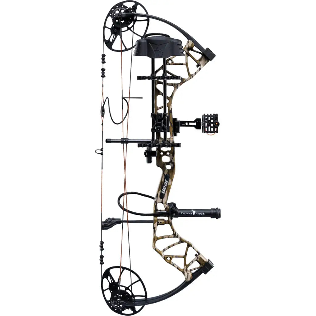 Bear Legit MAXX RTH Bow Package Mossy Oak Bottomland/Black - LH 10-70 lbs