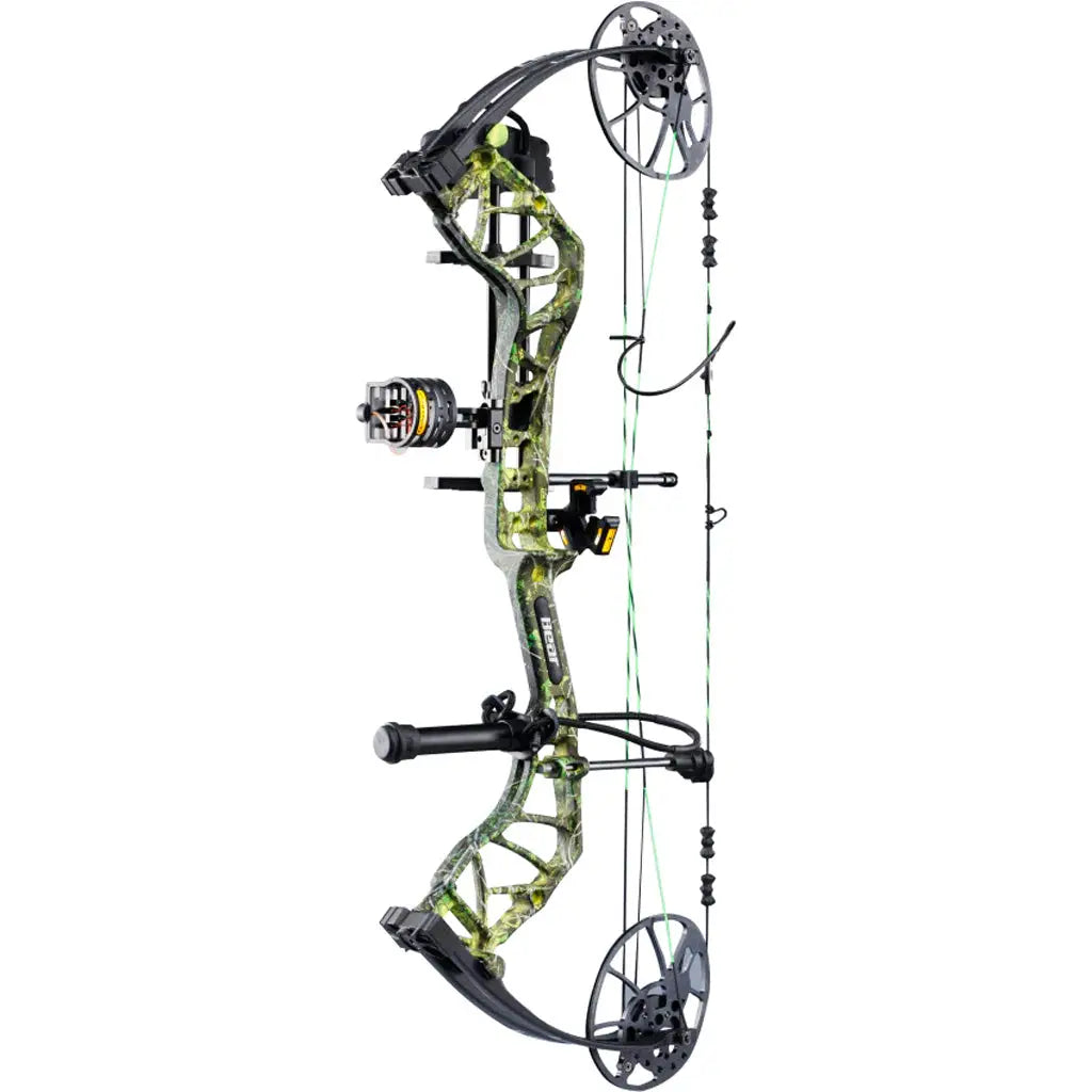 Bear Legit MAXX RTH Bow Package - Toxic/Black, 10-70 lbs, LH