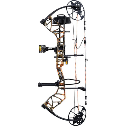 Bear Legit MAXX RTH Bow Package Wildfire/Black 10-70 lbs. RH - Perfect for All Skill Levels