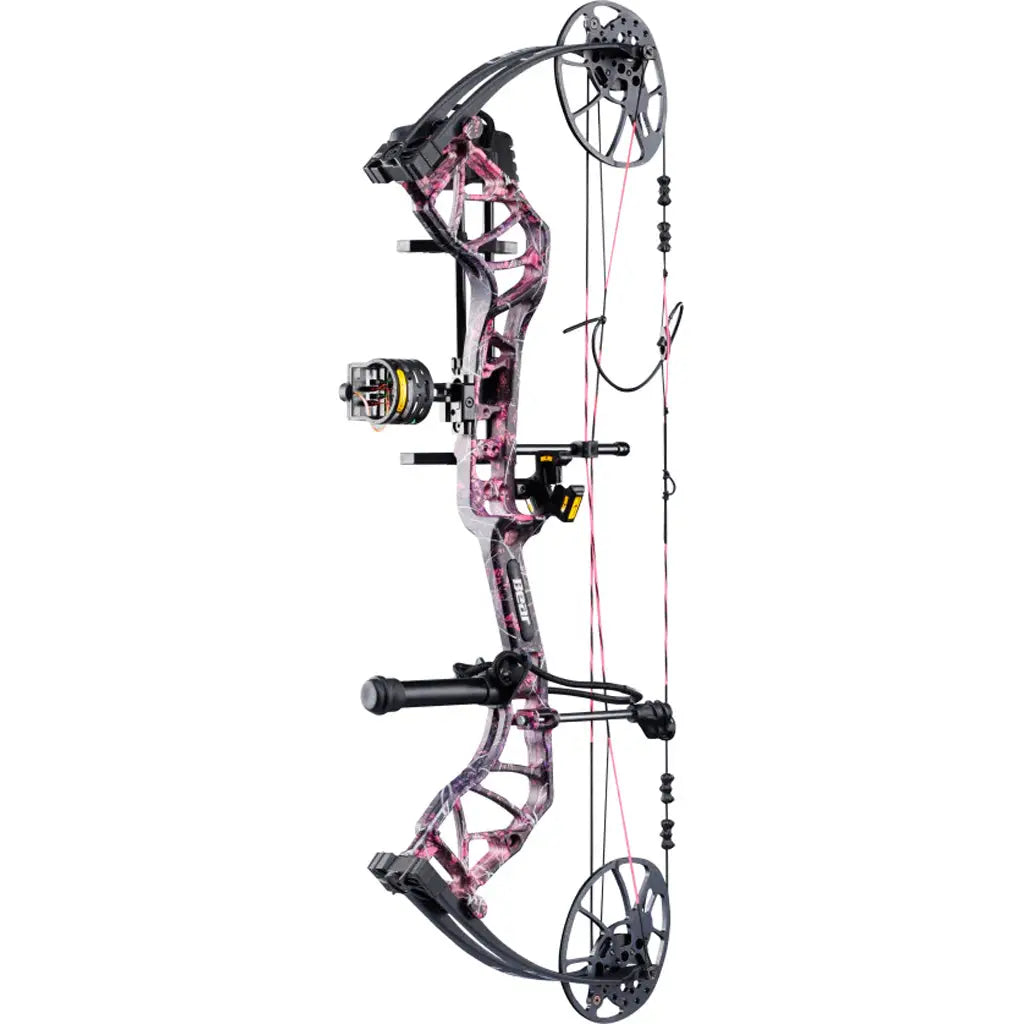 Bear Legit MAXX RTH Bow Package Muddy/Black 10-70 lbs LH - Perfect for All Skill Levels