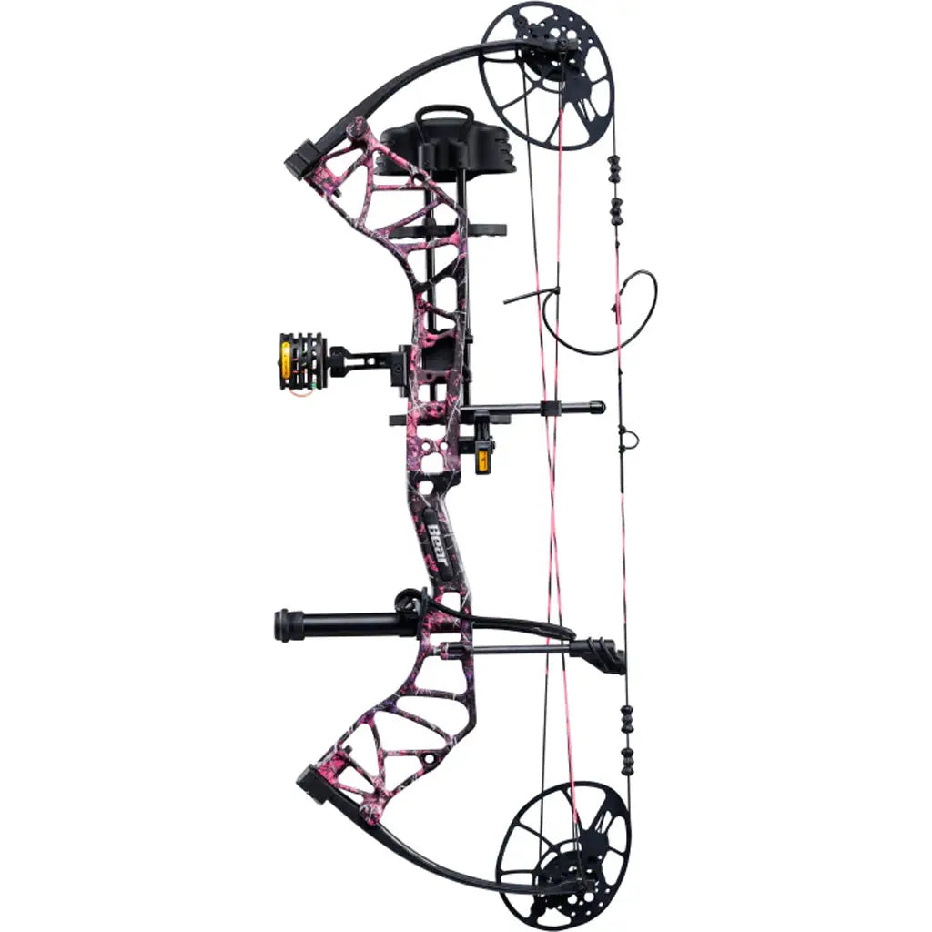 Bear Legit MAXX RTH Bow Package Muddy/Black 10-70 lbs LH - Perfect for All Skill Levels