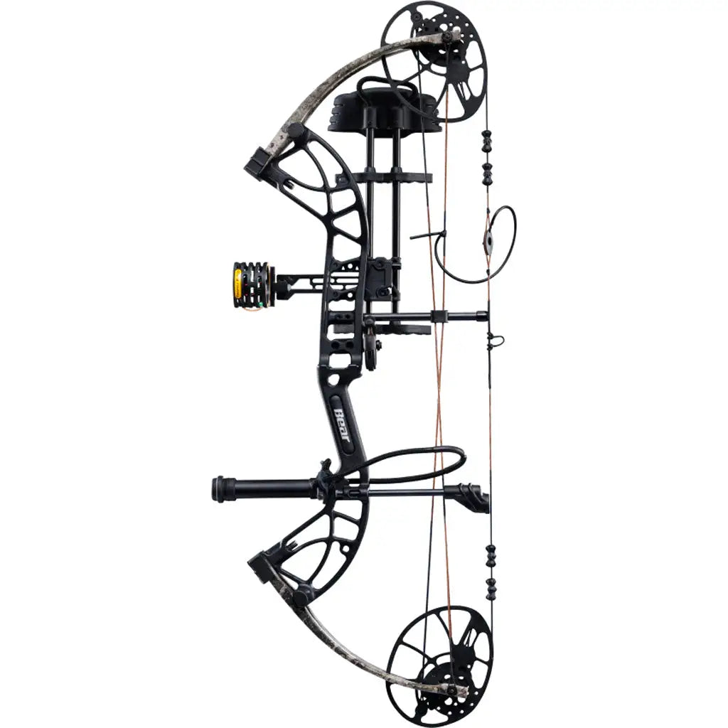 Bear Cruzer G4 RTH Bow Package - Black/True Timber Strata - 10-70 lbs - RH