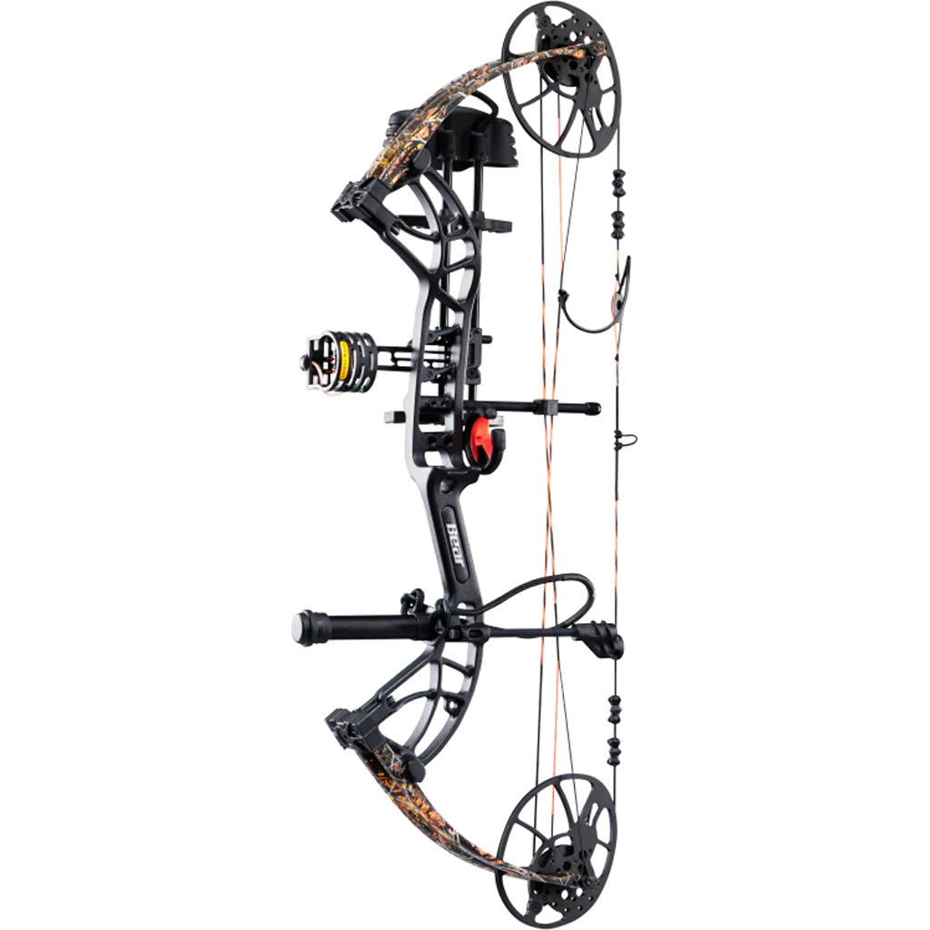 Bear Cruzer G4 RTH Bow Package Black/Wildfire - 10-70 lbs RH