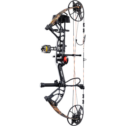 Bear Cruzer G4 RTH Bow Package Black/Wildfire - 10-70 lbs RH