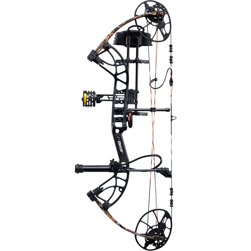 Bear Cruzer G4 RTH Bow Package Black/Wildfire - 10-70 lbs RH