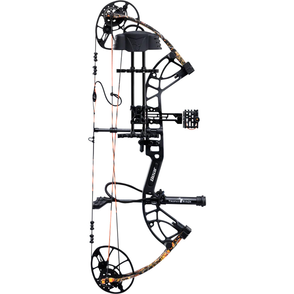 Bear Cruzer G4 RTH Bow Package Black/Wildfire - 10-70 lbs RH