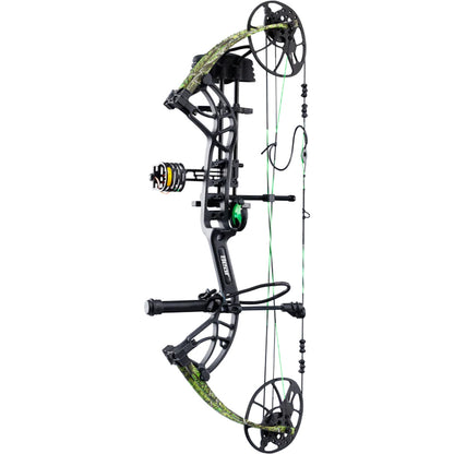 Bear Cruzer G4 RTH Bow Package Black/Toxic 10-70 lbs. RH - Ultimate Versatile Archery Set
