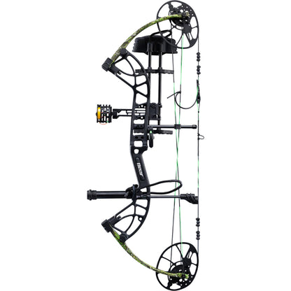 Bear Cruzer G4 RTH Bow Package Black/Toxic 10-70 lbs. RH - Ultimate Versatile Archery Set