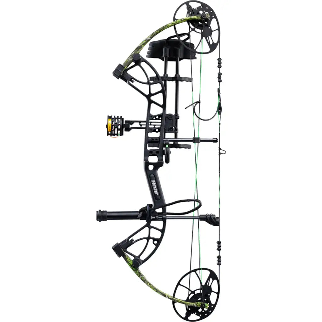 Bear Cruzer G4 RTH Bow Package Black/Toxic - LH 10-70 lbs