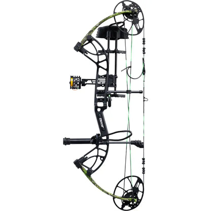 Bear Cruzer G4 RTH Bow Package Black/Toxic - LH 10-70 lbs