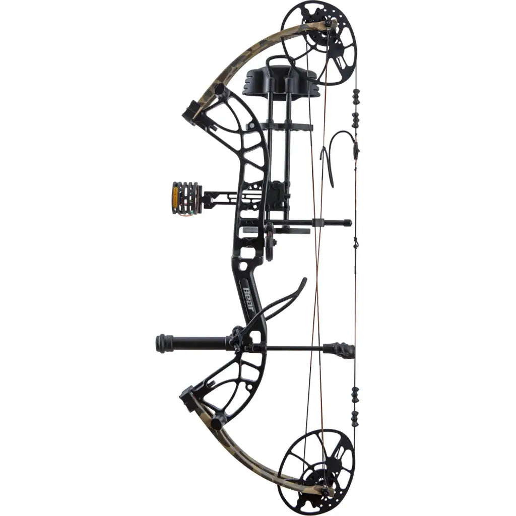Bear Cruzer G4 RTH Bow Package - Black/Fred Bear Camo - 10-70 lbs - Left Hand
