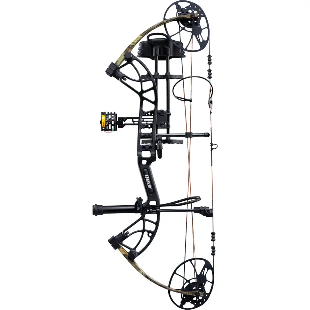 Bear Cruzer G4 RTH Bow Package - Black/Mossy Oak Roots - LH