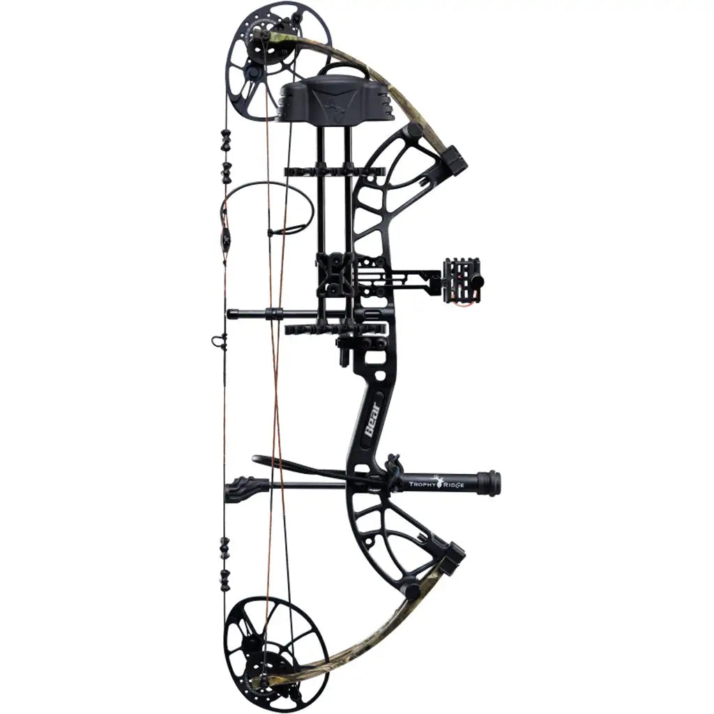 Bear Cruzer G4 RTH Bow Package - Black/Mossy Oak Roots - LH