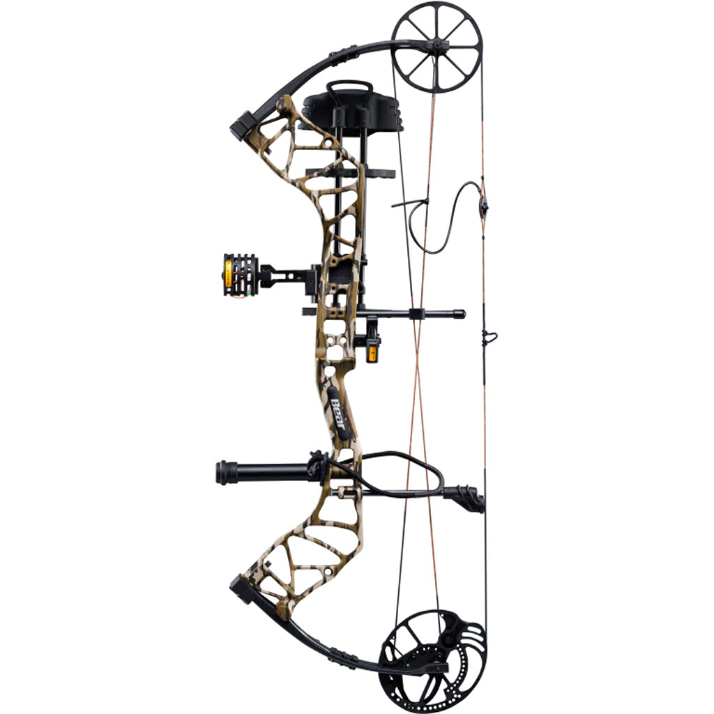 Bear Species XT RTH Bow Package Mossy Oak Bottomland/Black 55-70 lbs RH