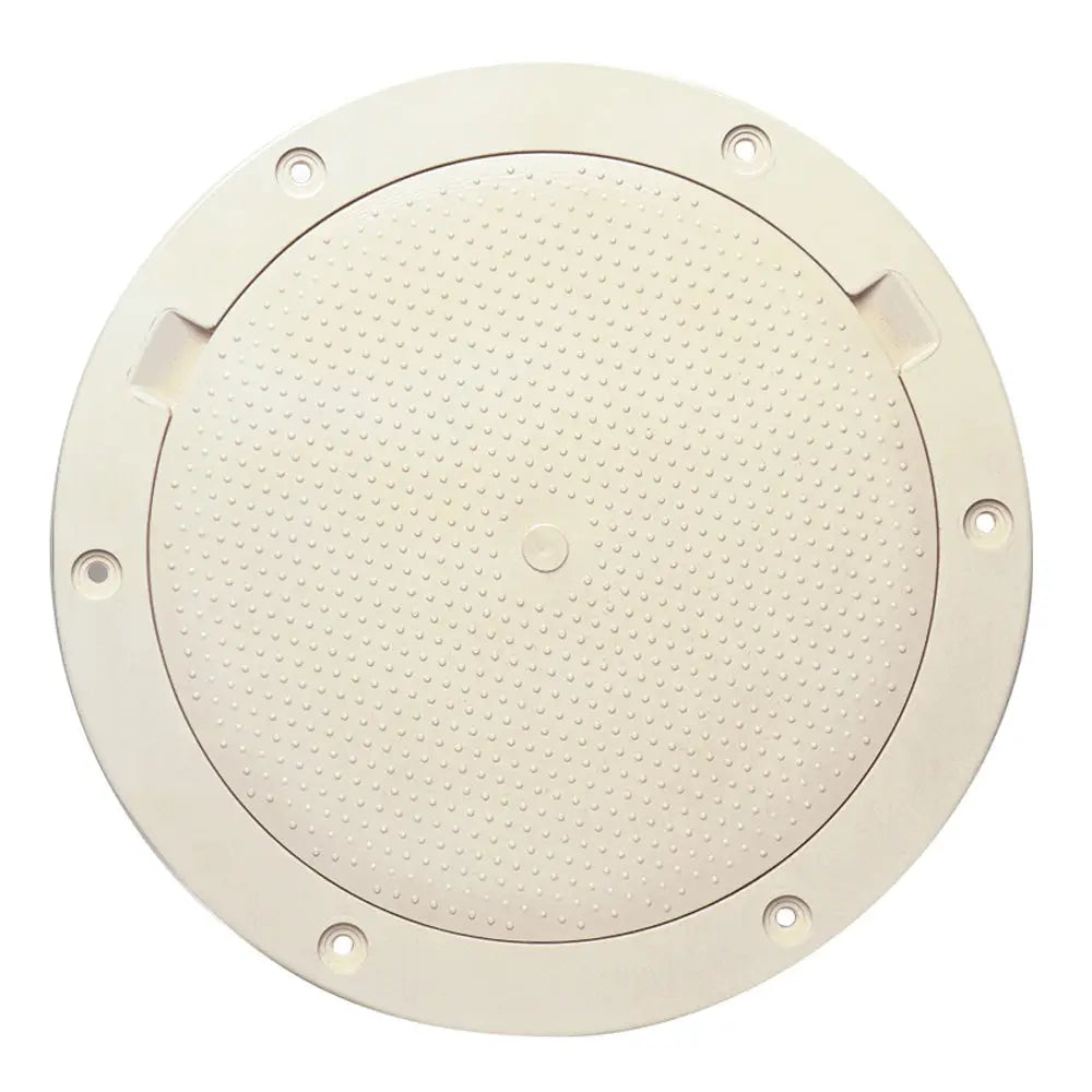 Beckson 8" Non-Skid Pry-Out Deck Plate - Beige [DP83-N]