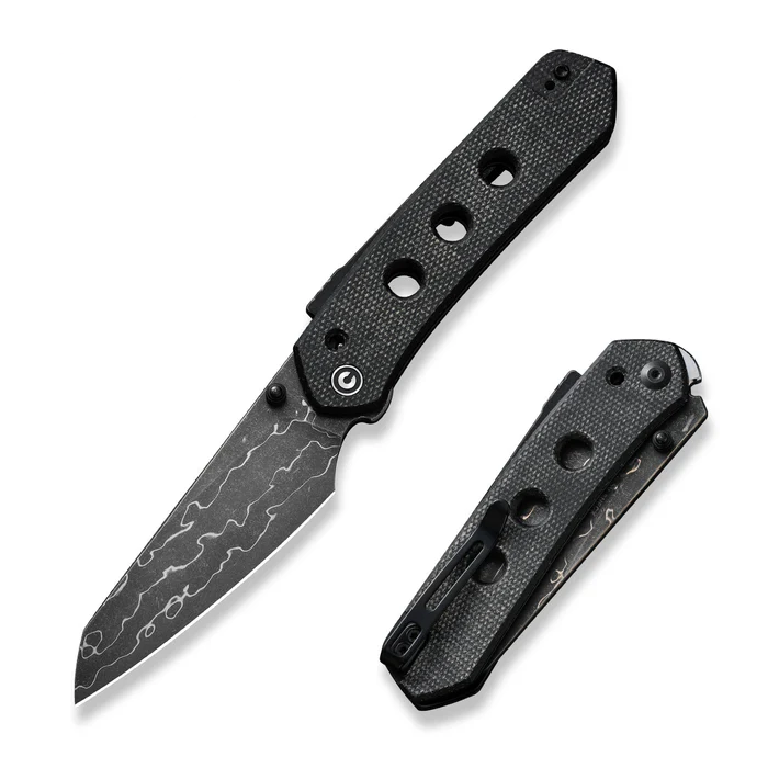 CIVIVI Vision FG Thumb Stud &amp; Superlock Knife Micarta Handle