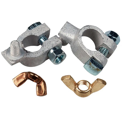 Ancor Tinned Battery Terminal - 5/16" &amp; 3/8" Stud - Positive &amp; Negative Combo [260322]